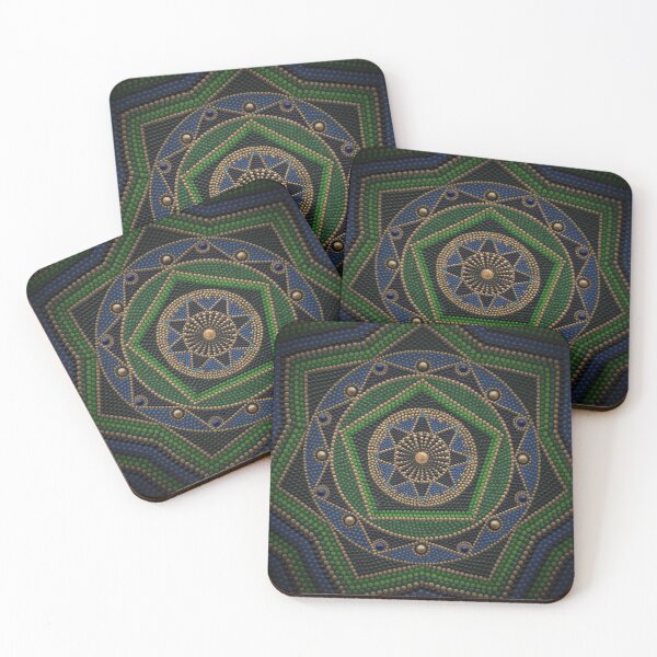Item preview, Green Mandala designed and sold by MojaMalaMandala MojaMalaMandala.