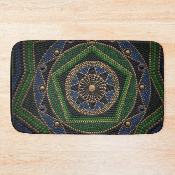 Item preview, Green Mandala designed and sold by MojaMalaMandala MojaMalaMandala.