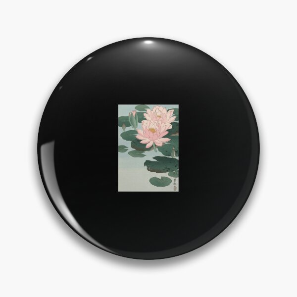 Item preview, Flowering Water Lily, Ohara Koson Classic  designed and sold by stashbalcosy.