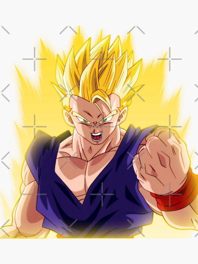 Train Insaiyan Super Saiyan 3 Goku | Sticker