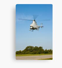 An MQ-8B Fire Scout unmanned aerial vehicle. Canvas Print