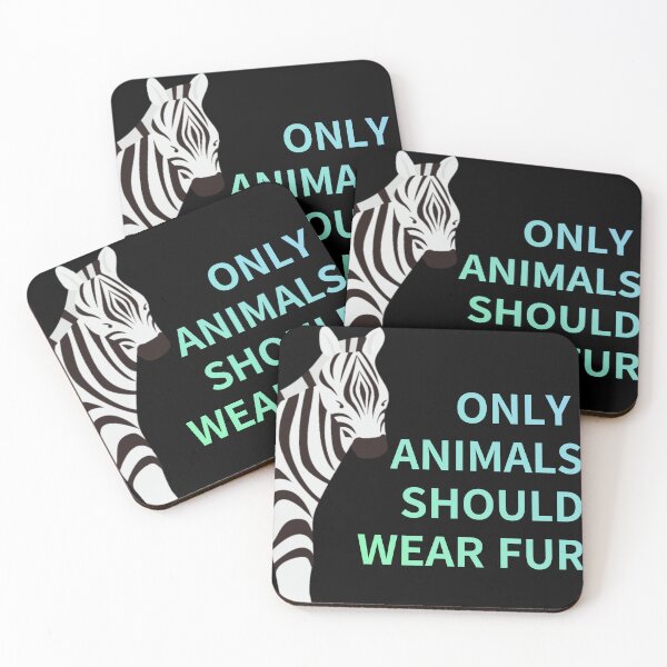 Item preview, only animals  should wear fur,animal protection designed and sold by zzzozzo.