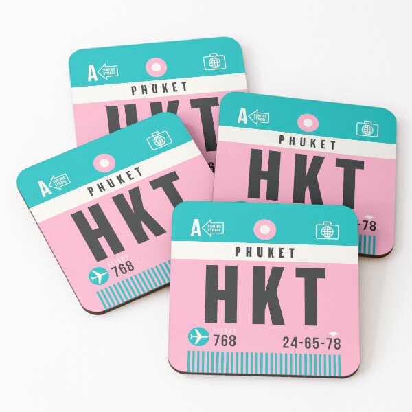 Item preview, Luggage Tag A - HKT Phuket Thailand designed and sold by VoodooCircus.