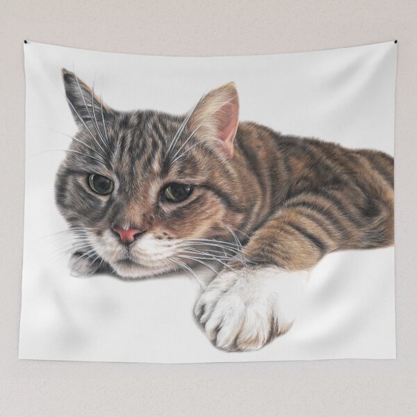 Item preview, Cute Tabby Cat Paw designed and sold by SemaMartinArt.