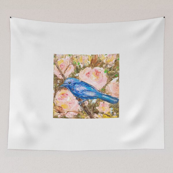 Item preview, Indigo Bunting. American Songbird designed and sold by Natalia_Shchip.