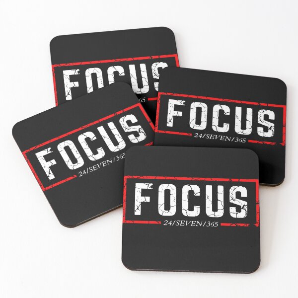 Item preview, FOCUS 24/SEVEN/365 distressed  designed and sold by KingsManKind.