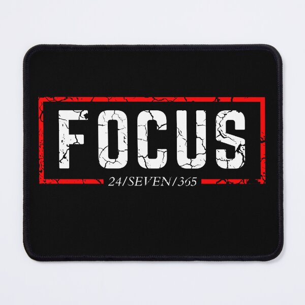 Item preview, FOCUS 24/SEVEN/365 distressed designed and sold by KingsManKind.
