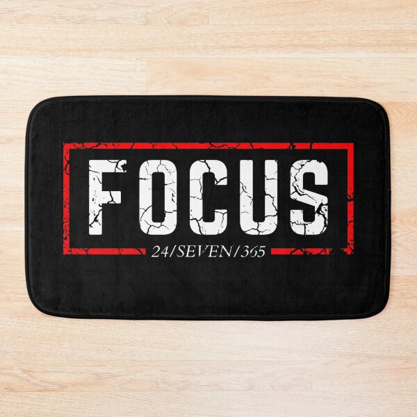 Item preview, FOCUS 24/SEVEN/365 distressed  designed and sold by KingsManKind.
