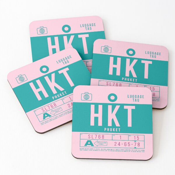 Item preview, Luggage Tag B - HKT Phuket Thailand designed and sold by VoodooCircus.