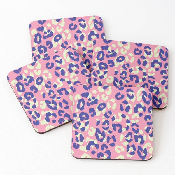 Item preview, Pink Blue Leopard designed and sold by risingrocket.
