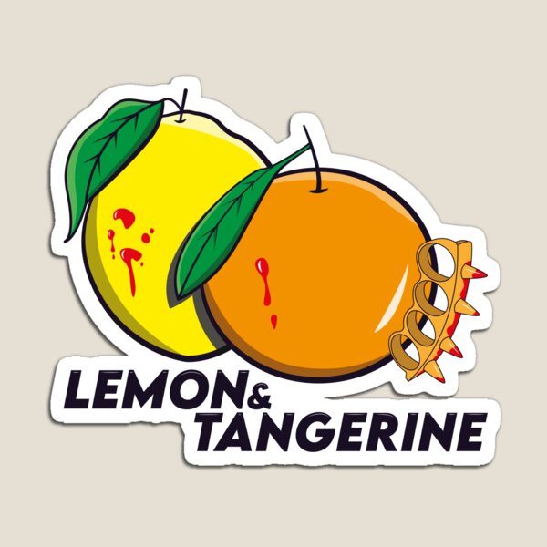 Aperçu de l'œuvre Citron et mandarine - TGV créée et vendue par Necronder.