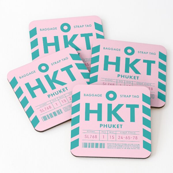 Item preview, Luggage Tag D - HKT Phuket Thailand designed and sold by VoodooCircus.