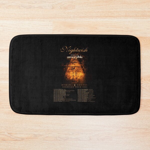 Item preview, nightwish 3 loerrcok human nature european tour 2021 dates   designed and sold by Mashey-Studio.