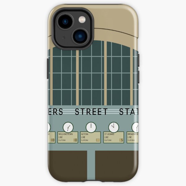 Flinders Street Clocks iPhone Tough Case