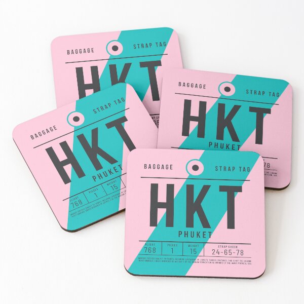 Item preview, Luggage Tag E - HKT Phuket Thailand designed and sold by VoodooCircus.