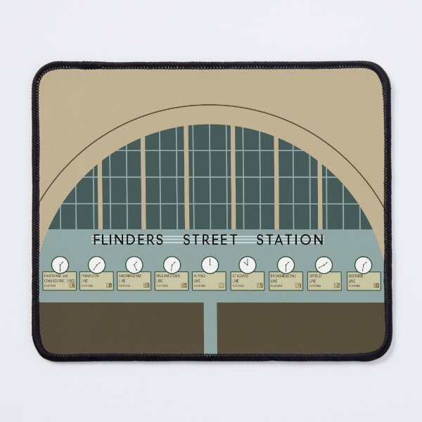 Item preview, Flinders Street Clocks designed and sold by Matt Simner.