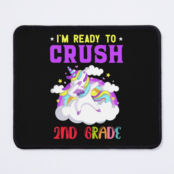 Item preview, Best I'm Ready To Crush 2nd Grade cute unicorn back To School designed and sold by fatydesignspace.