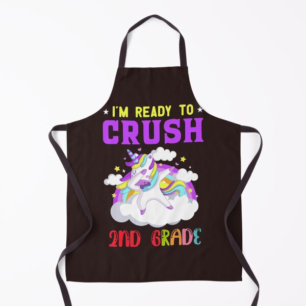 Item preview, Best I'm Ready To Crush 2nd Grade cute unicorn back To School designed and sold by fatydesignspace.