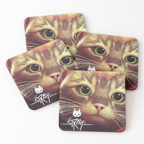 Item preview, stray game cat art designed and sold by tee-centric.