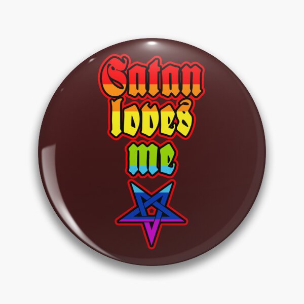 Item preview, Satan Loves Me - Rainbow   designed and sold by Mashey-Studio.