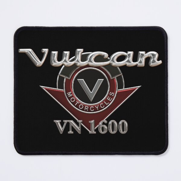 Item preview, Vulcan VN 1600 Logo 3 chrome designed and sold by Vulcan-VN.