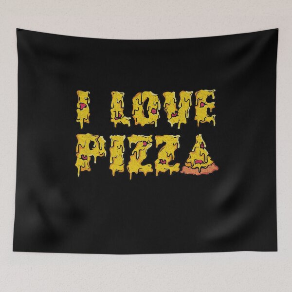 Item preview, I love pizza funny tee shirt designed and sold by Dailytees.