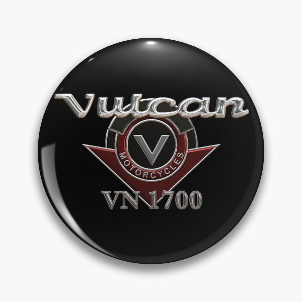 Item preview, Vulcan VN 1700 Logo 3 chrome designed and sold by Vulcan-VN.