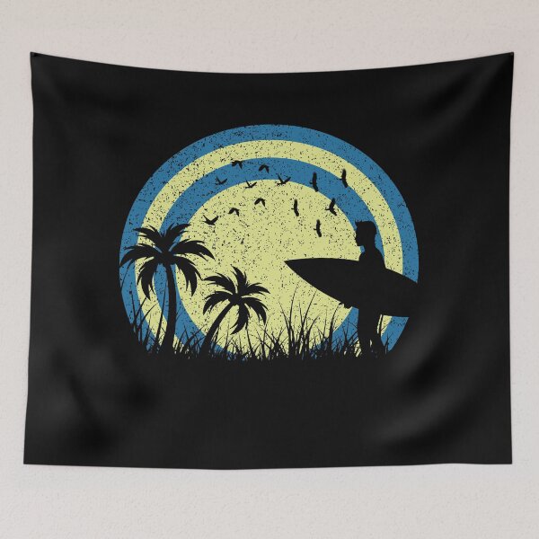 Item preview, Surfing Palm Trees designed and sold by lunacarter.