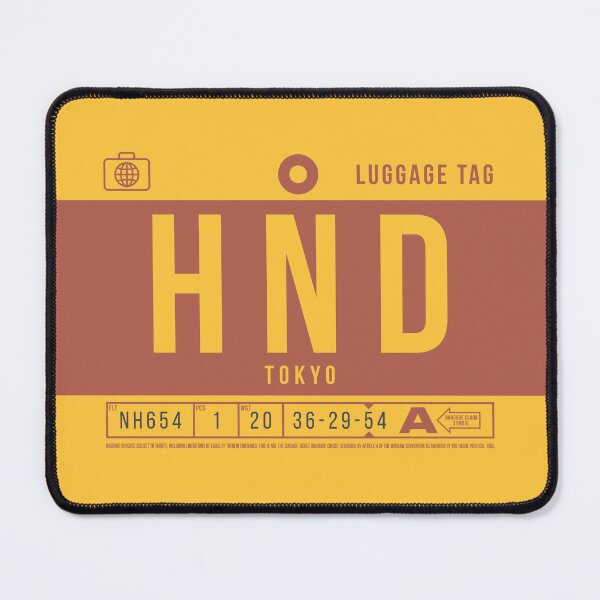 Item preview, Luggage Tag B - HND Tokyo Japan designed and sold by VoodooCircus.