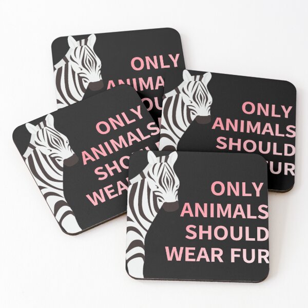 Item preview, only animals  should wear fur,animal protection designed and sold by zzzozzo.
