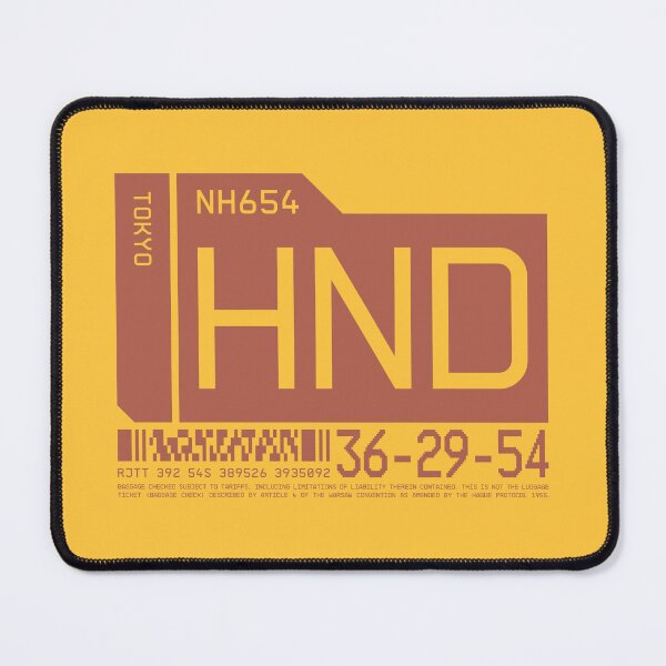 Item preview, Luggage Tag C - HND Tokyo Japan designed and sold by VoodooCircus.
