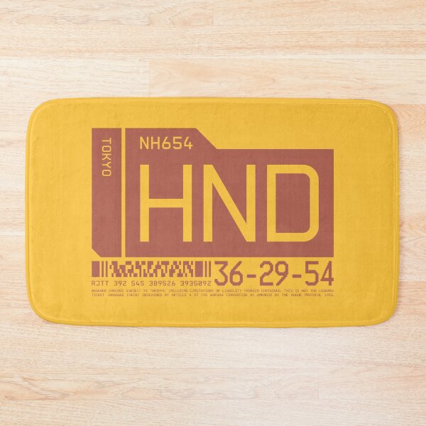 Item preview, Luggage Tag C - HND Tokyo Japan designed and sold by VoodooCircus.