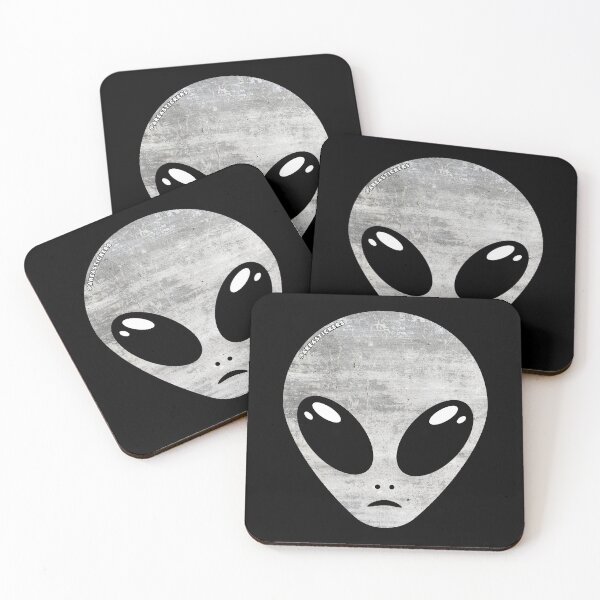 Item preview, Alien head - Cement skin designed and sold by AreaStickers.