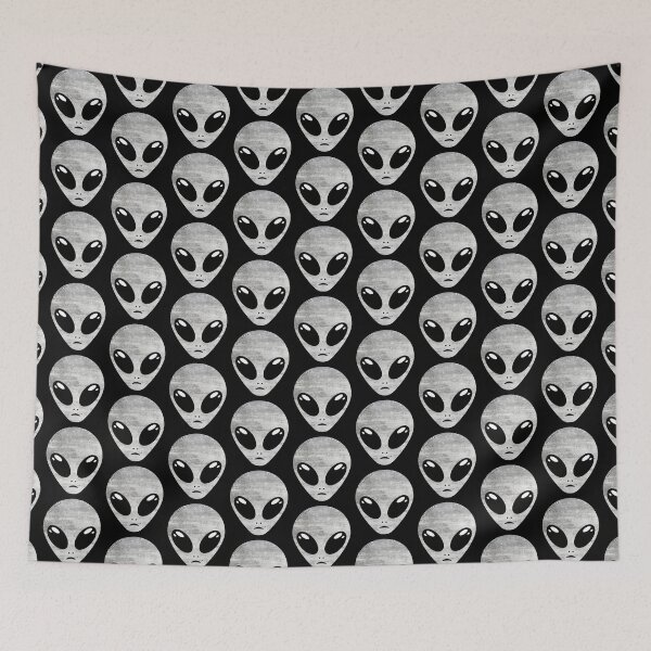 Item preview, Alien head - Cement skin designed and sold by AreaStickers.