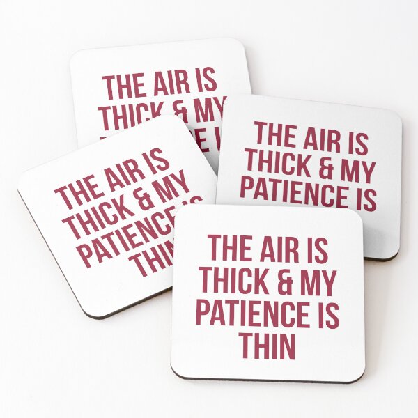 Item preview, Thick air, thin patience designed and sold by bewareofpossum.