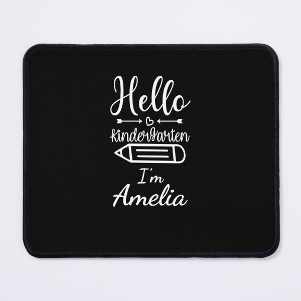 Item preview, Hello Kindergarten I'm Amelia First Day at School Child Classic T-shirt designed and sold by Suraj0285.