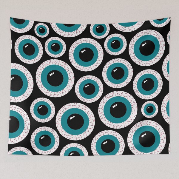 Item preview, Teal eye balls designed and sold by MickeyEdwards.
