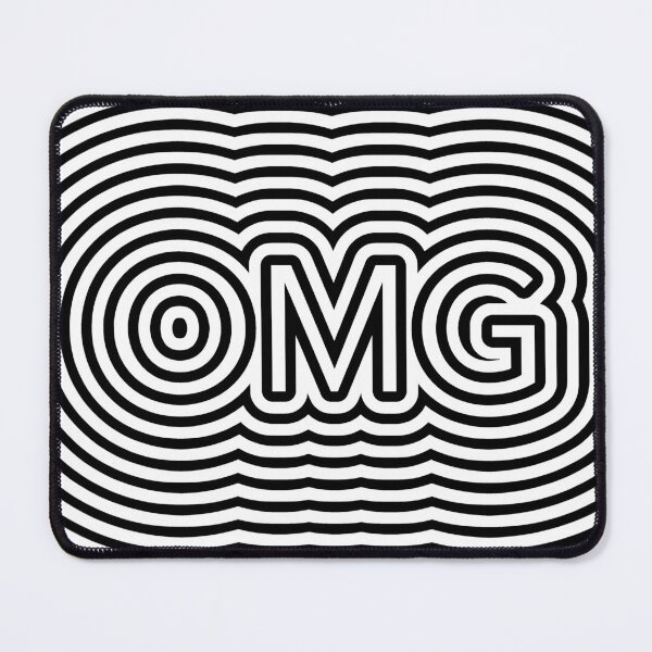 Item preview, OMG optical illusion op art black lines designed and sold by Popalt.