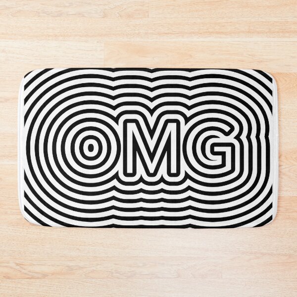 Item preview, OMG optical illusion op art black lines designed and sold by Popalt.