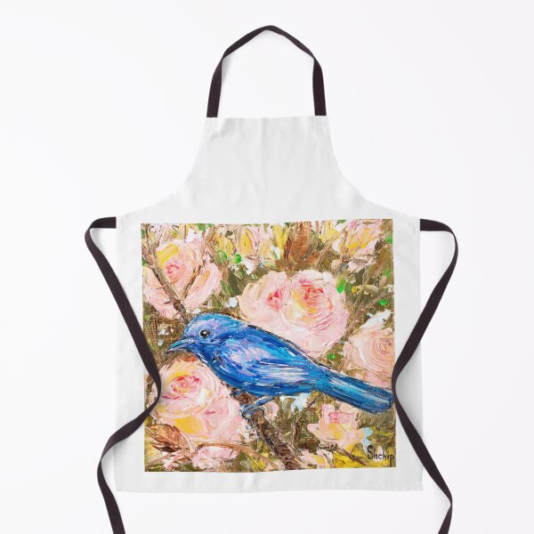 Item preview, Indigo Bunting. American Songbird designed and sold by Natalia_Shchip.