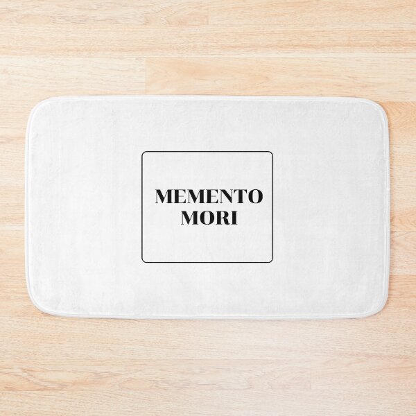 Item preview, Memento Mori  - remember that you will die - Stoic wisdom designed and sold by Inspirationmotivation.