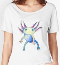 Axolotl Aquarell Design Women's Relaxed Fit T-Shirt