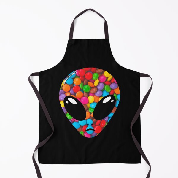 Item preview, Alien head - Chocolate Candy skin designed and sold by AreaStickers.