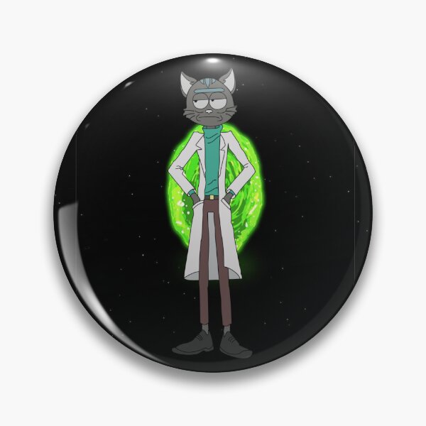 Item preview, Mr.cat (Rick Sanchez) designed and sold by Art-Berry.
