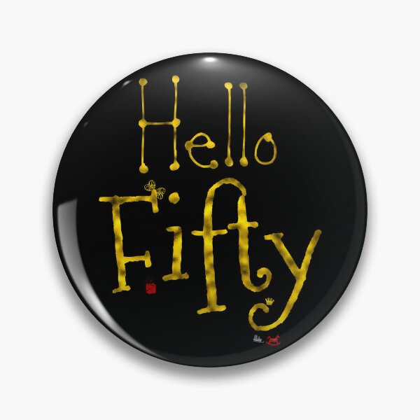 Item preview, Hello Fifty - 50 Year Old Vintage 1972 50th Birthday designed and sold by r-silver.
