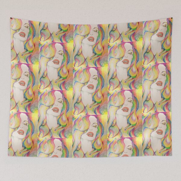 Item preview, Psychedelic Angelina designed and sold by Ojtstudio.