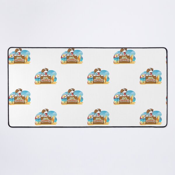 Item preview, Dog Beach Hello Summer Graphic Design designed and sold by zoripet Store.