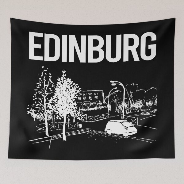 Item preview, Street Sketch Edinburg designed and sold by bettyn9wp.