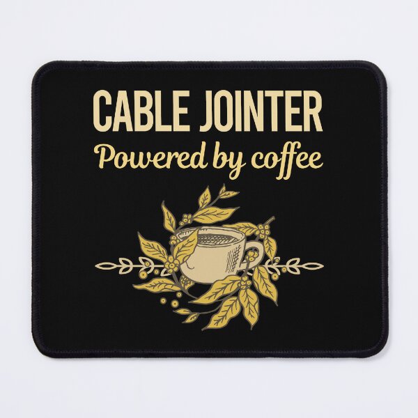 Item preview, Powered By Coffee Cable Jointer designed and sold by toniabrendaom.