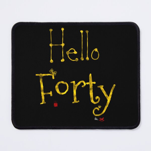 Item preview, Hello Forty - 40 Year Old Vintage 1982 40th Birthday designed and sold by r-silver.